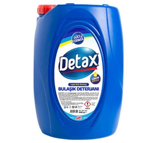Detax sıvı bulaşık deterjanı 4 kg limon Detax sıvı bulaşık deterjanı 4 kg limon - etkili temizlik