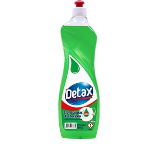 Detax sıvı bulaşık deterjanı 750 ml elma Detax sivi bulasik deterjani 750 ml elma
