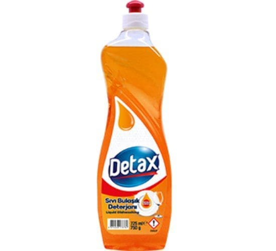 Detax sıvı bulaşık deterjanı 750 ml portakal Detax sivi bulasik deterjani 750 ml portakal