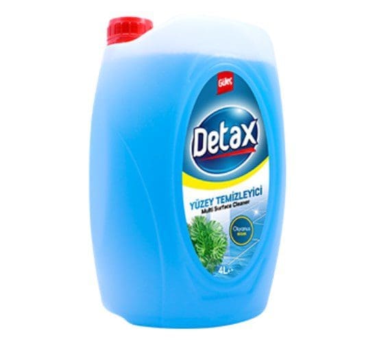 Detax yüzey temizleyici mavi 4000 ml Detax yuzey temizleyici mavi 4000 ml