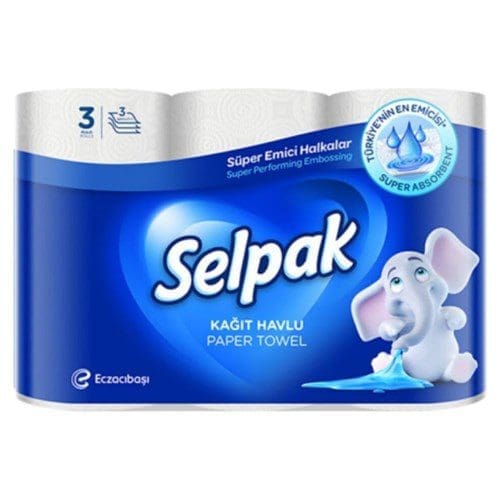 Selpak kağıt havlu 3'lü Selpak kagit havlu 3 lu