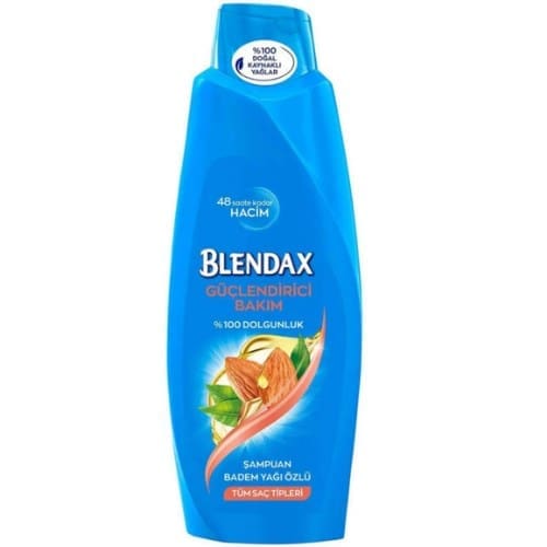 Blendax güçlendirici badem yağı özlu saç bakım şampuanı 500 ml Blendax guclendirici badem yagi ozlu sac bakim sampuani 500 ml