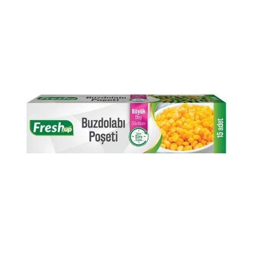 Fresh-up buzdolabı poşeti 30x45cm büyük boy 15 li Fresh up buzdolabi poseti 30x45cm buyuk boy 15 li