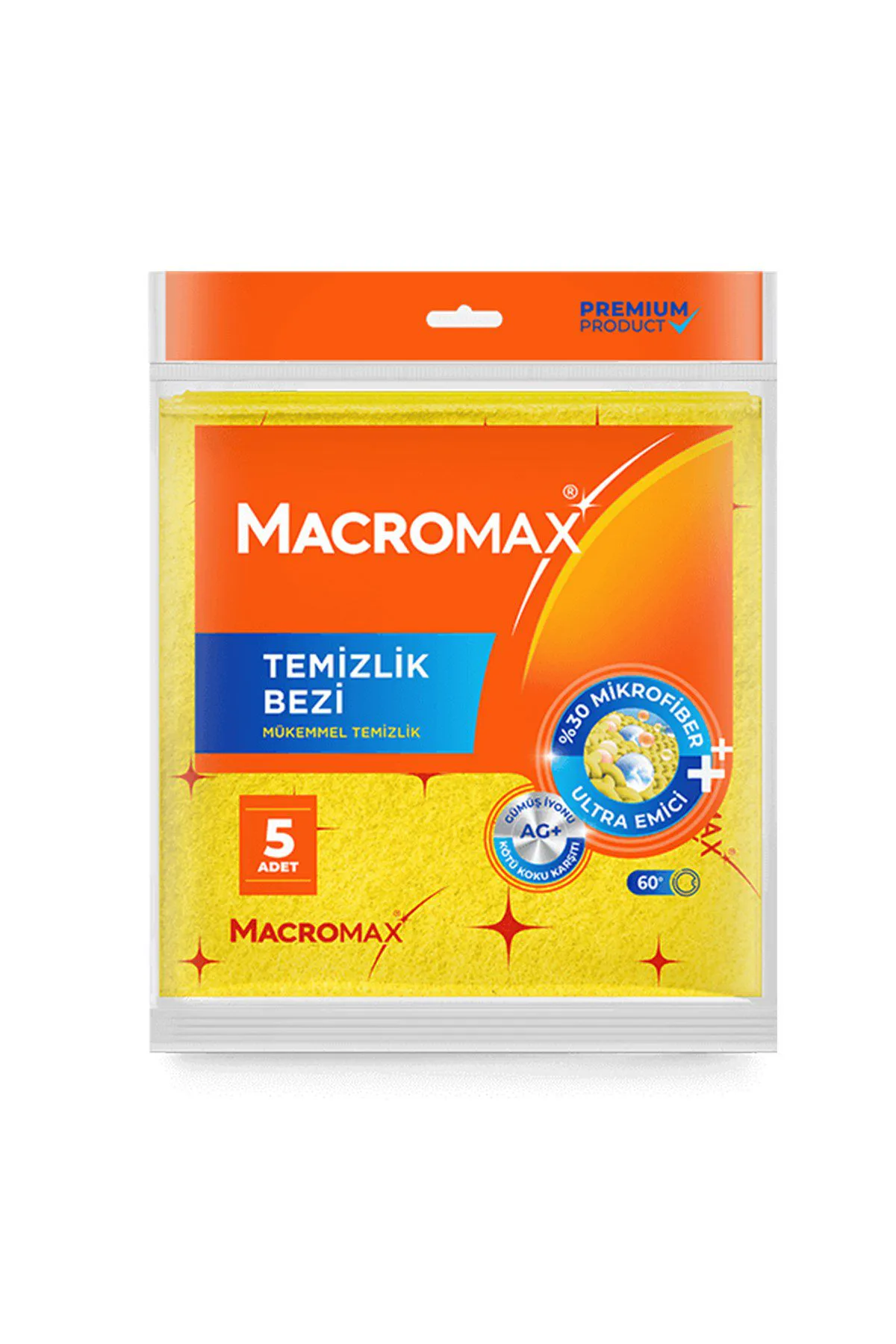 Temizlik bezi sarı temizlik bezi 5'li paket Temizlik bezi sarı temizlik bezi 5'li paket