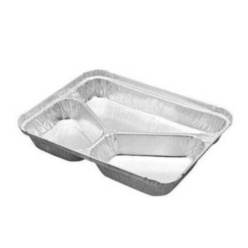 3 gözlü alüminyum (kebap) kabı 3 gözlü alüminyum (kebap) kabı