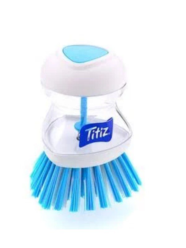 Bulaşık fırçası hazneli tp110 Hazneli bulaşık fırçası tp110 – deterjan hazneli plastik mutfak temizlik fırçası