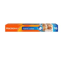 MACROMAX Hazır Kesilmiş Yağlı Pişirme Kağıdı  16 Adet
