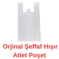 Doku Şeffaf  Orjinal  Atlet Poşet  Küçük Boy Poşet  26 X 35 1 Kg