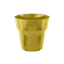 Happy Party gold renkli kristal bardak 25 adet – plastik şık parti içecek bardağı