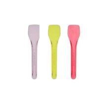 Plastik Dondurma Kaşığı Renkli 9,5 Cm