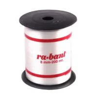 Rabant rafya 8 mm x 200 m beyaz – paketleme ve bağlama için plastik rafya ipi