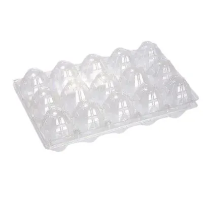 Şeffaf yumurta viyolü 15 li Şeffaf yumurta viyolü 15’li – plastik 15 gözlü yumurta saklama ve taşıma kabı