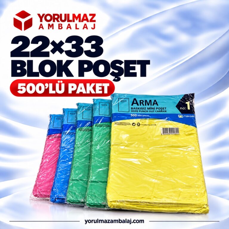1 no blok poşet eczane market taşıma poşeti