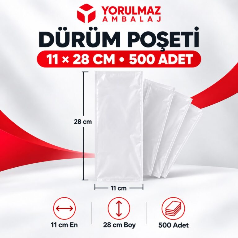 11x28 dürüm poşeti | dürüm ve tost ambalajı