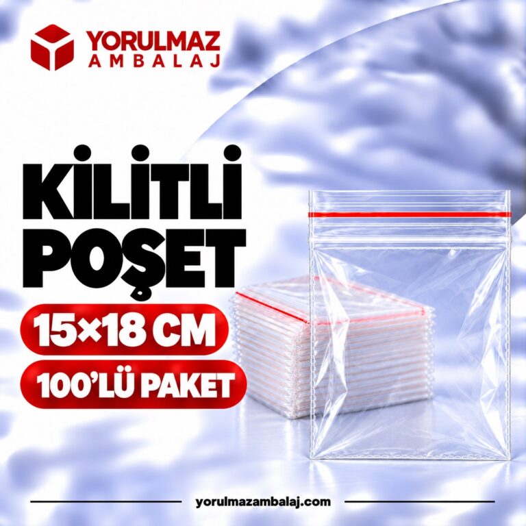 Kilitli poşet | şeffaf ambalaj poşeti | gıda, takı ve kırtasiye paketleme