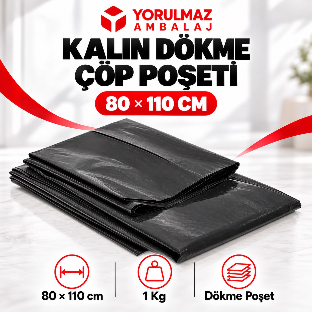 80x110 kalın dökme çöp poşeti 1 kg | ekstra dayanıklı jumbo boy siyah çöp torbası 80x110 kalın dökme çöp poşeti | ekstra dayanıklı jumbo boy siyah çöp torbası