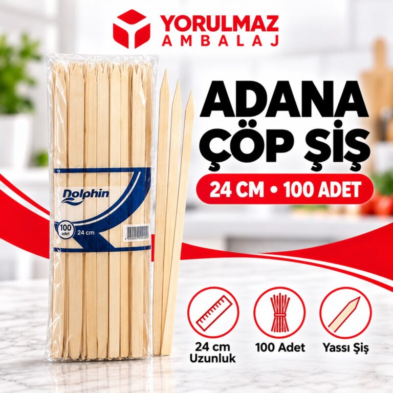 Adana çöp şiş – yassı bambu kebap şişi | adana, urfa kebap ve mangal için