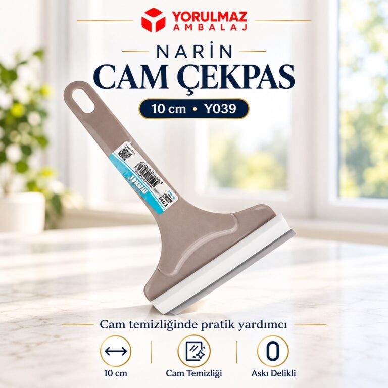 Cam çekpas narin Y039 | küçük boy, iz bırakmayan cam temizleme aparatı