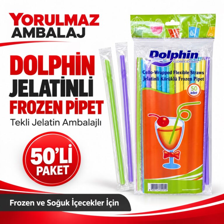 Dolphin jelatinli frozen pipet