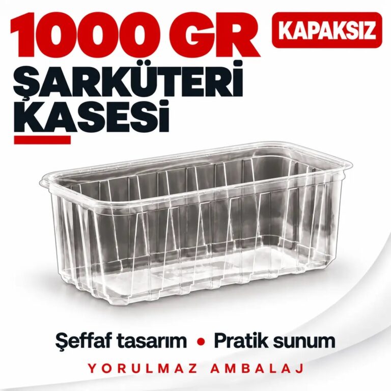 Kapaksız şarküteri kasesi