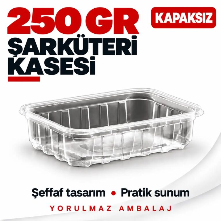 Kapaksız şarküteri kasesi