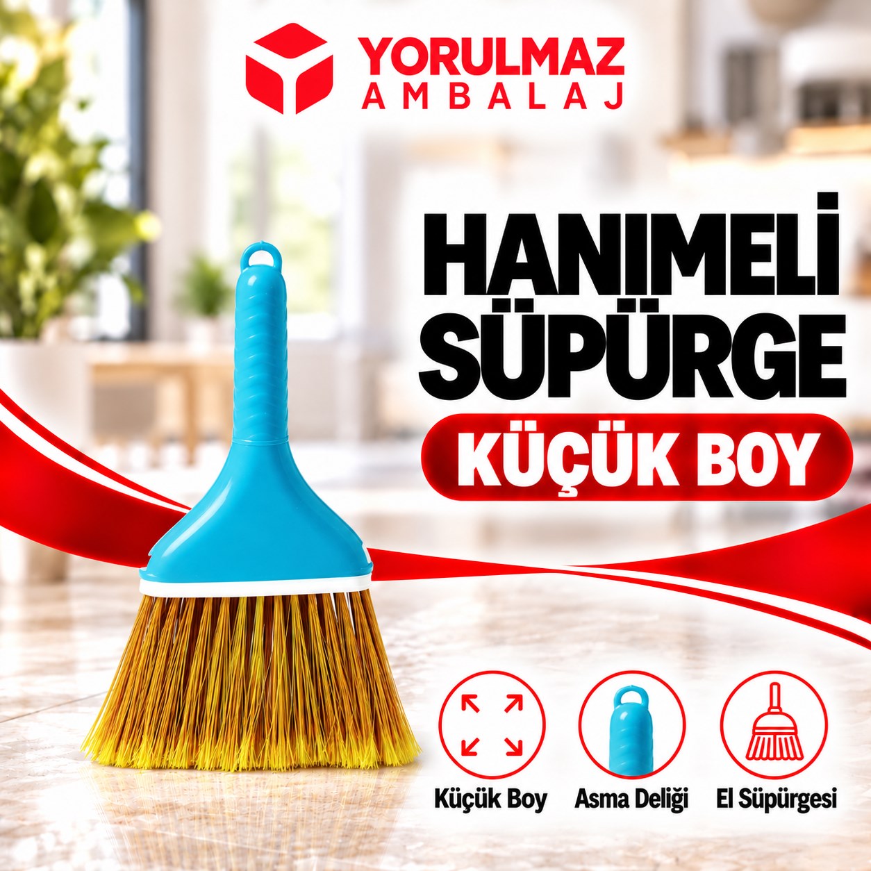Küçük boy hanımeli süpürge – dayanıklı, pratik ve güçlü temizlik süpürgesi Küçük boy hanımeli süpürge – dayanıklı, pratik ve güçlü temizlik süpürgesi
