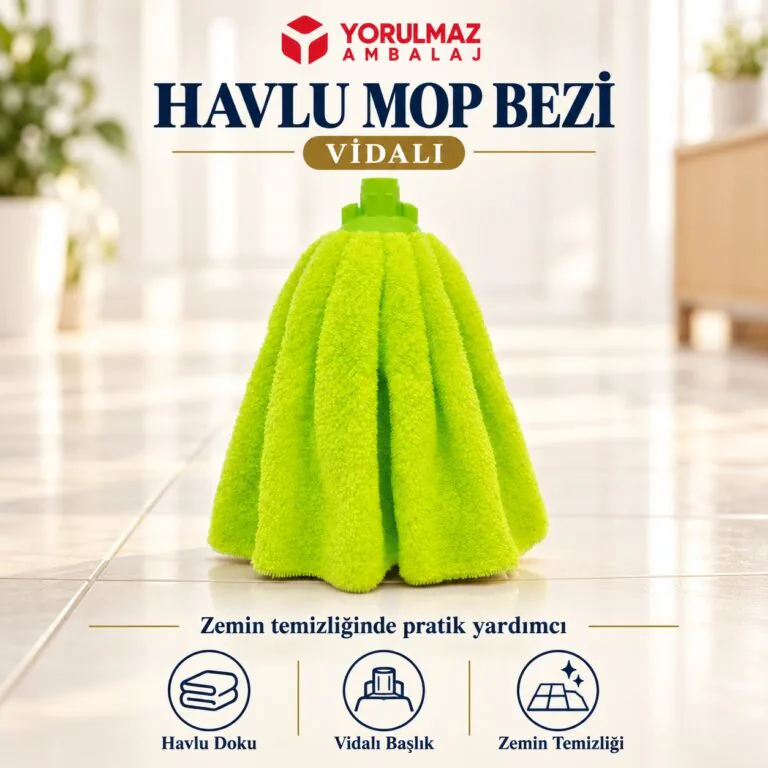 Mop püskül havlu |mikrofiber yedek mop, süper emici ve dayanıklı