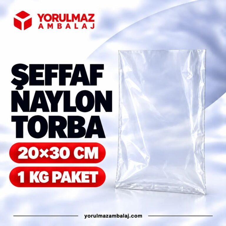 Naylon torba paketleme saklama market torbası