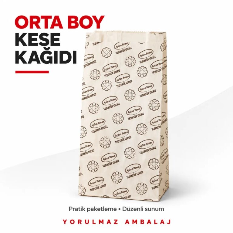 Orta boy kese kağıdı 13x28