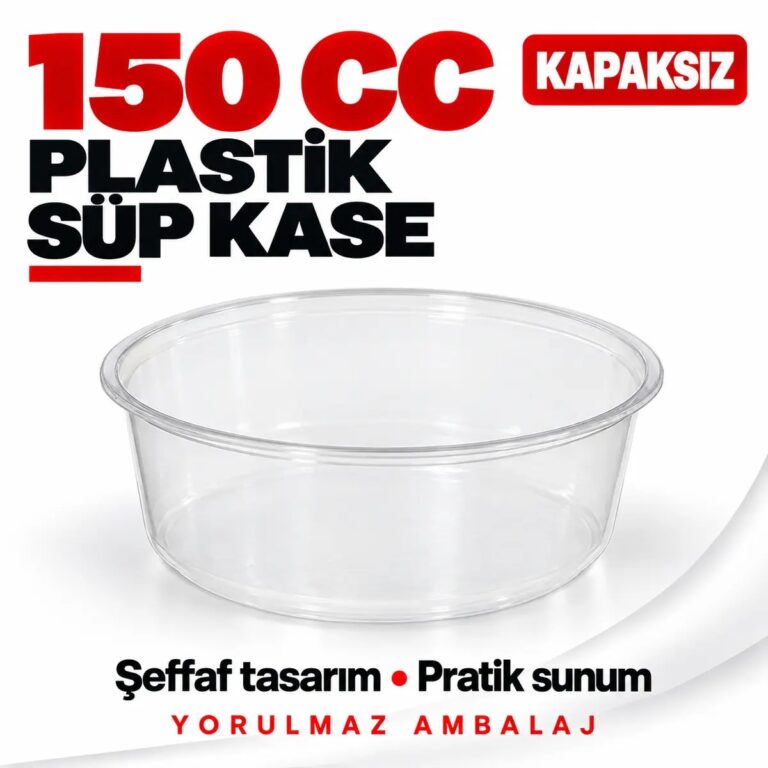 Plastik süp kase
