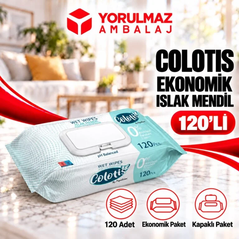 Colotis ıslak mendil | pratik ve ferahlatıcı günlük temizlik