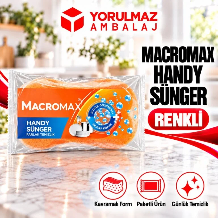 Macromax handy sünger | büyük gözenekli, uzun süreli köpük