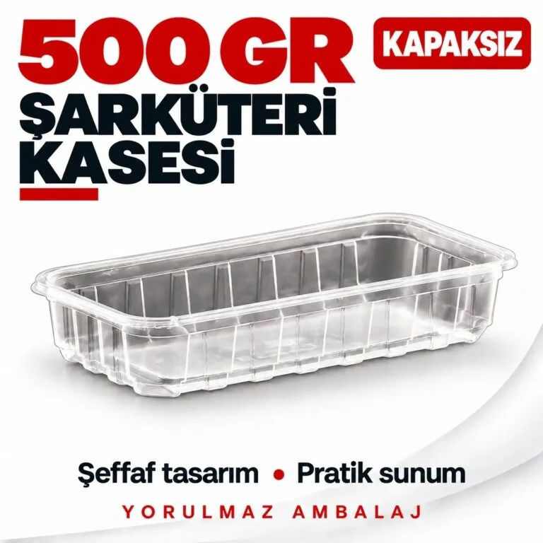 Kapaksız şarküteri kasesi