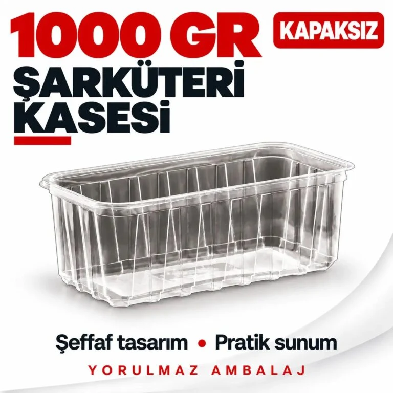 Kapaksız şarküteri kasesi