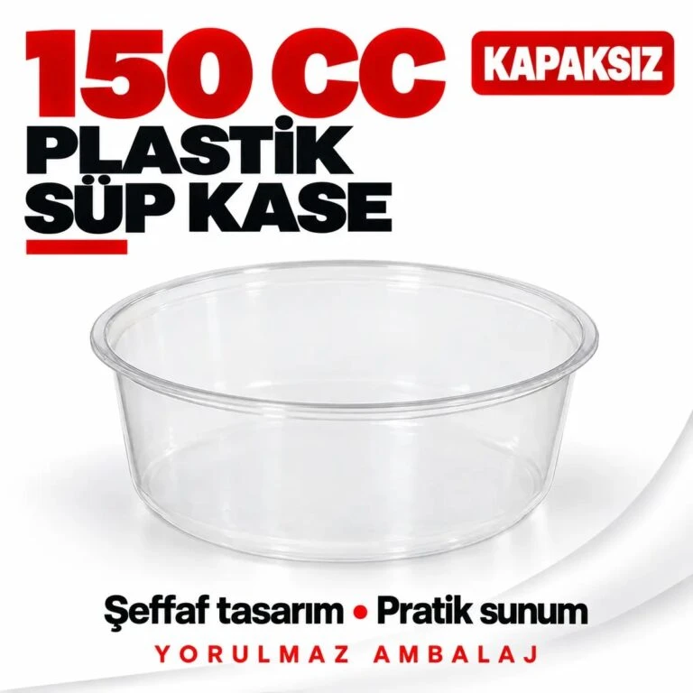 Plastik süp kase