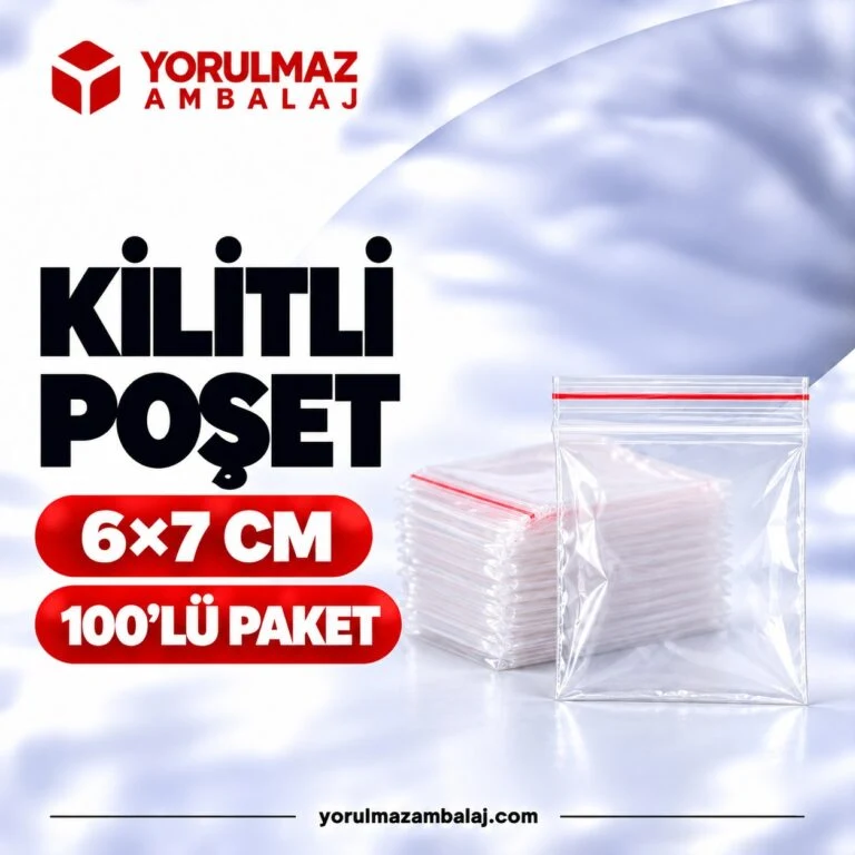 Kilitli poşet | şeffaf ambalaj poşeti | gıda, takı ve kırtasiye paketleme