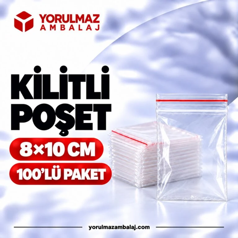 Kilitli poşet | şeffaf ambalaj poşeti | gıda, takı ve kırtasiye paketleme