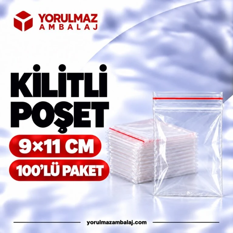 Kilitli poşet – şeffaf, dayanıklı ve çok amaçlı ambalaj poşeti