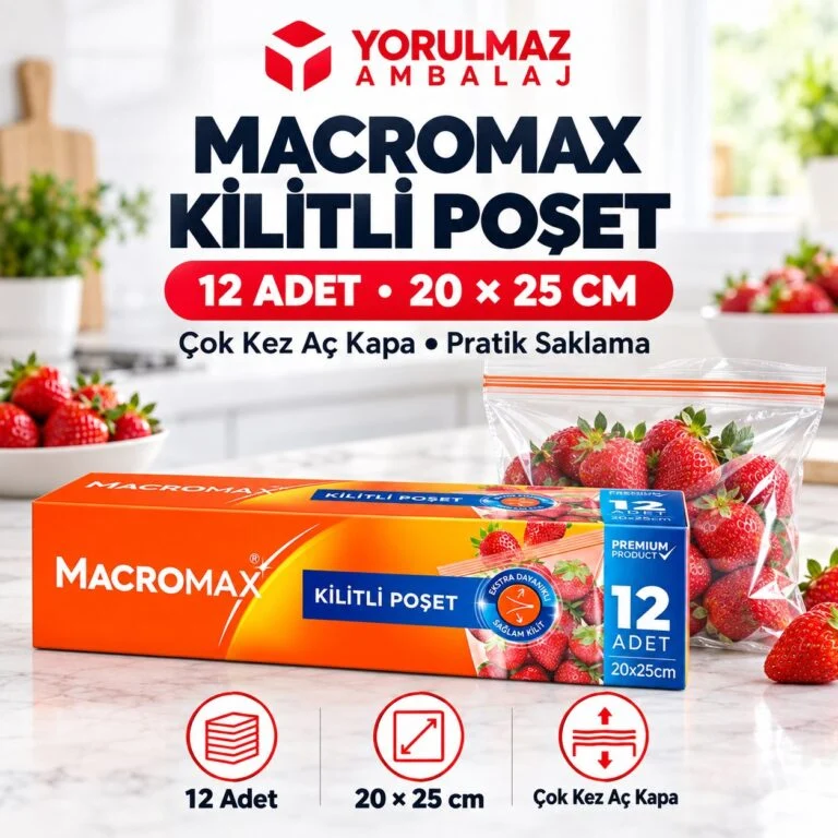 Kilitli poşet ( ) | çok kez aç kapa pratik saklama poşeti