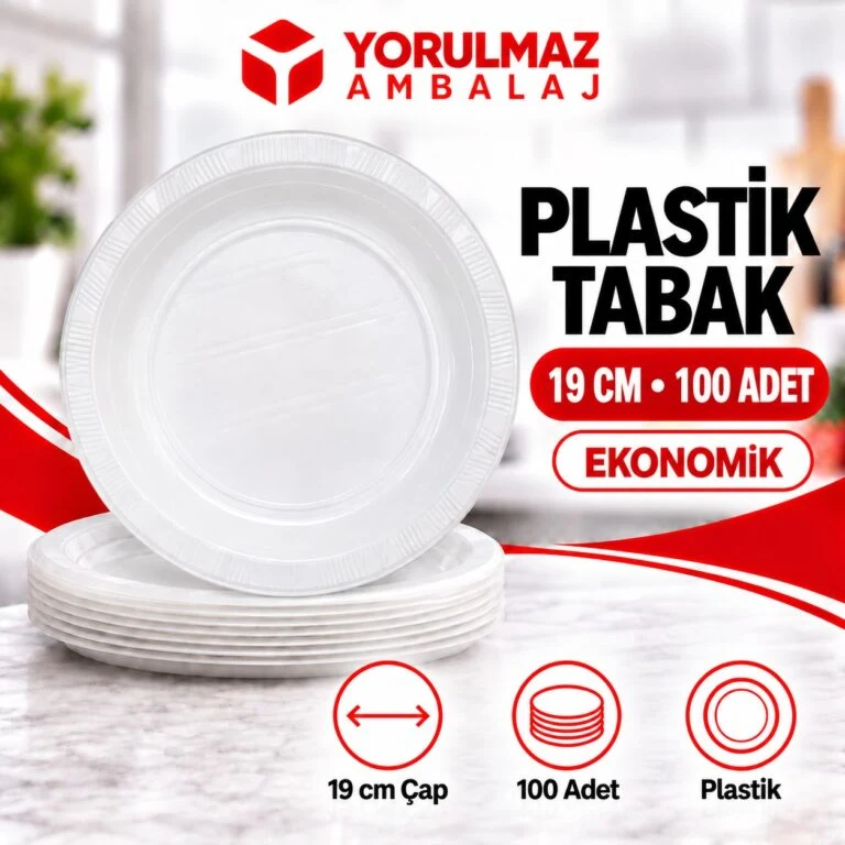 Ekonomik plastik tabak | tek kullanımlık tabak
