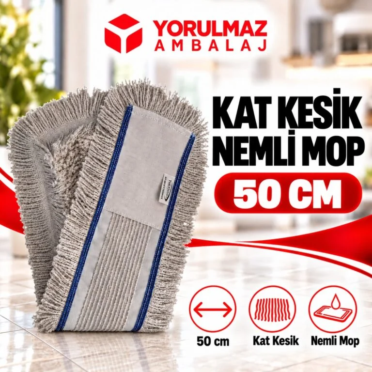 Kat kesik mop | orta alanlar için dayanıklı ve pratik paspas