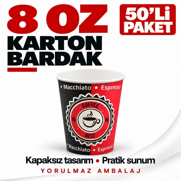 Karton bardak | sıcak ve soğuk içecekler için pratik ve hijyenik
