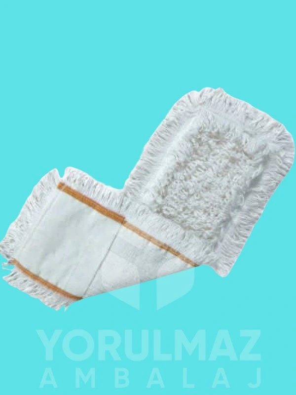 50 cm nemli mop eko endüstriyel temizlik mopu tel ve plastik aparat uyumlu dayanıklı zemin bezi Nemli mop eko endüstriyel temizlik mopu tel ve plastik aparat uyumlu dayanıklı zemin bezi